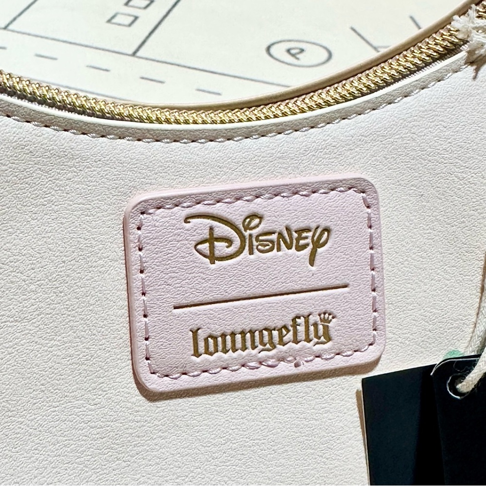 Loungefly Disney Tinker Bell Flora Baguette - Picture 8 of 9